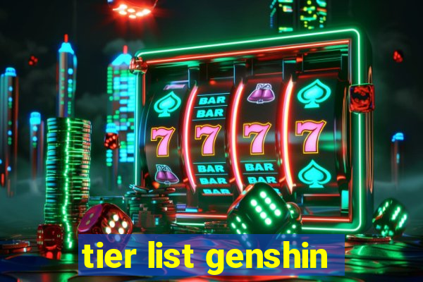 tier list genshin